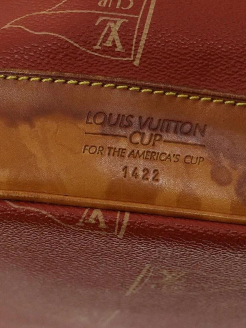 LOUIS VUITTON LV Cup Saint Tropez Shoulder Bag Red M80026 LV Auth ep8882 - Picture 12 of 16